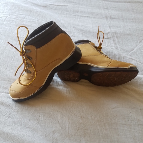 Timberland Shoes - Timberland Tan Leather Lace Up Hiking Boots